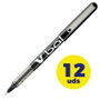 Pilot V-Ball 05 Negro (Set de 12)